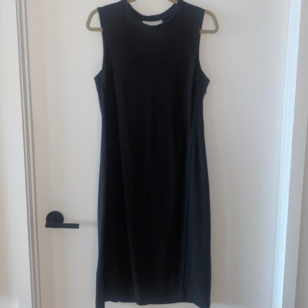Theory Grey Sleeveless Dress